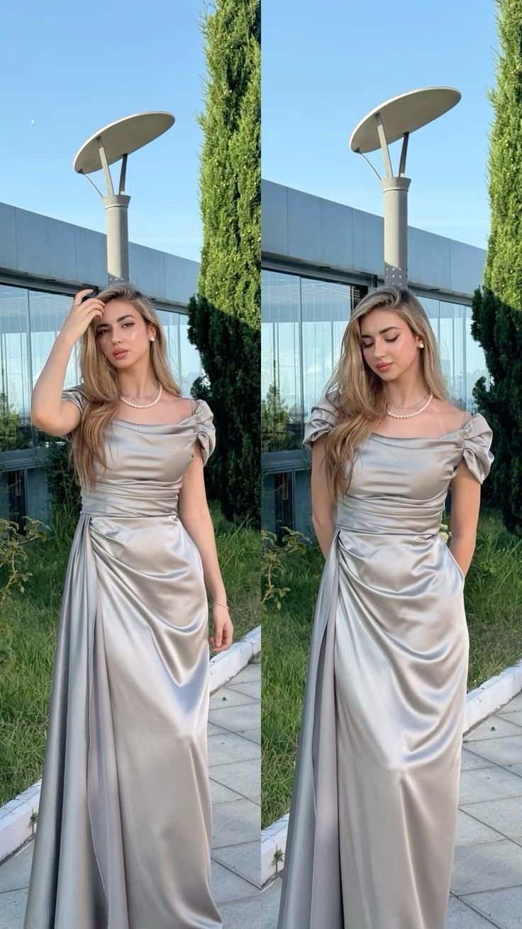 Hübsches Trägerloses Korsett Meerjungfrau Off-Shoulder Langes Ballkleid N2115