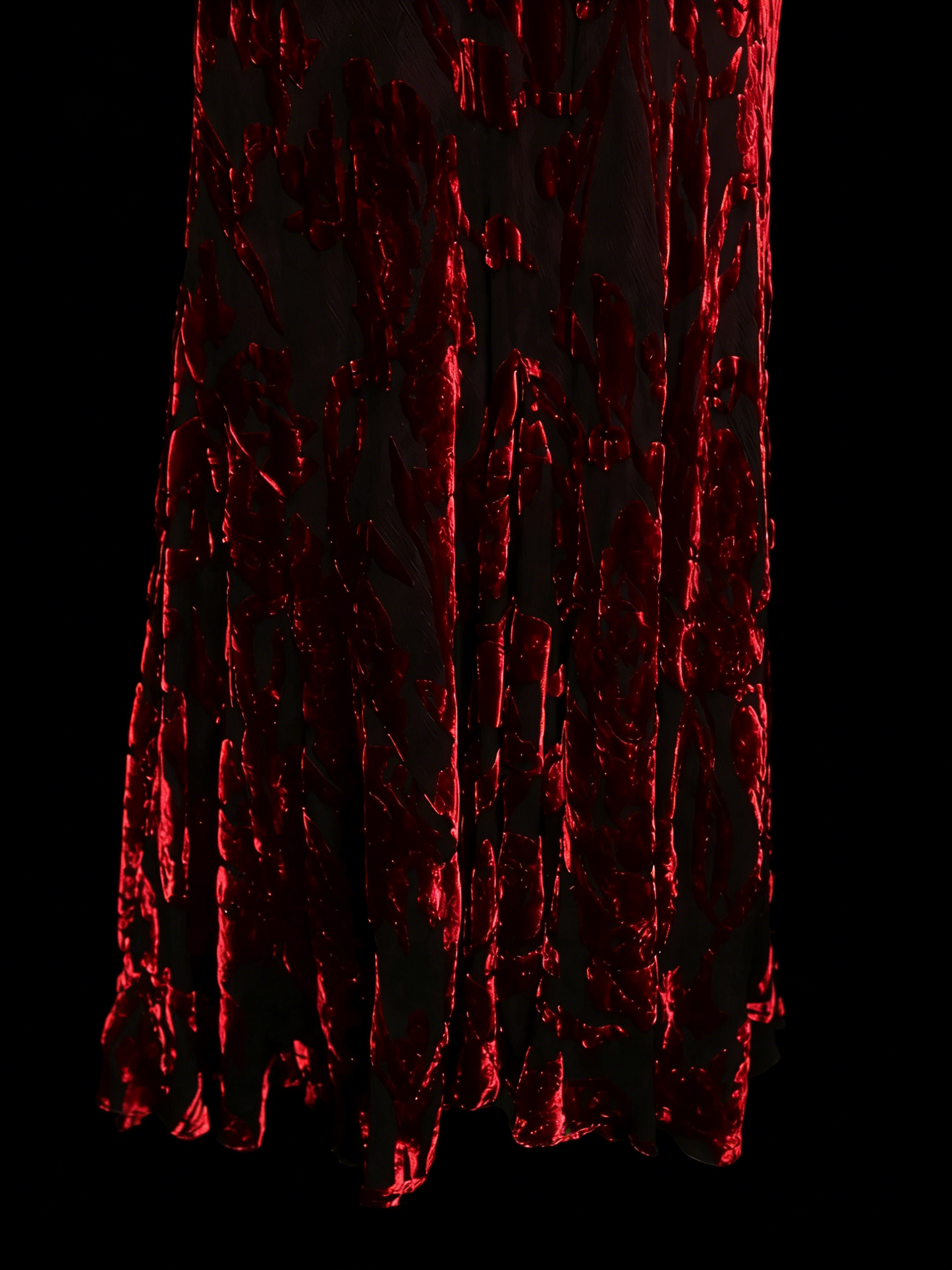 Robe de soirée sirène vintage à fines bretelles, style années 80, 70, 90, en velours bordeaux, idéale pour les bals de fin d'année ou les remises de diplômes (N1146)