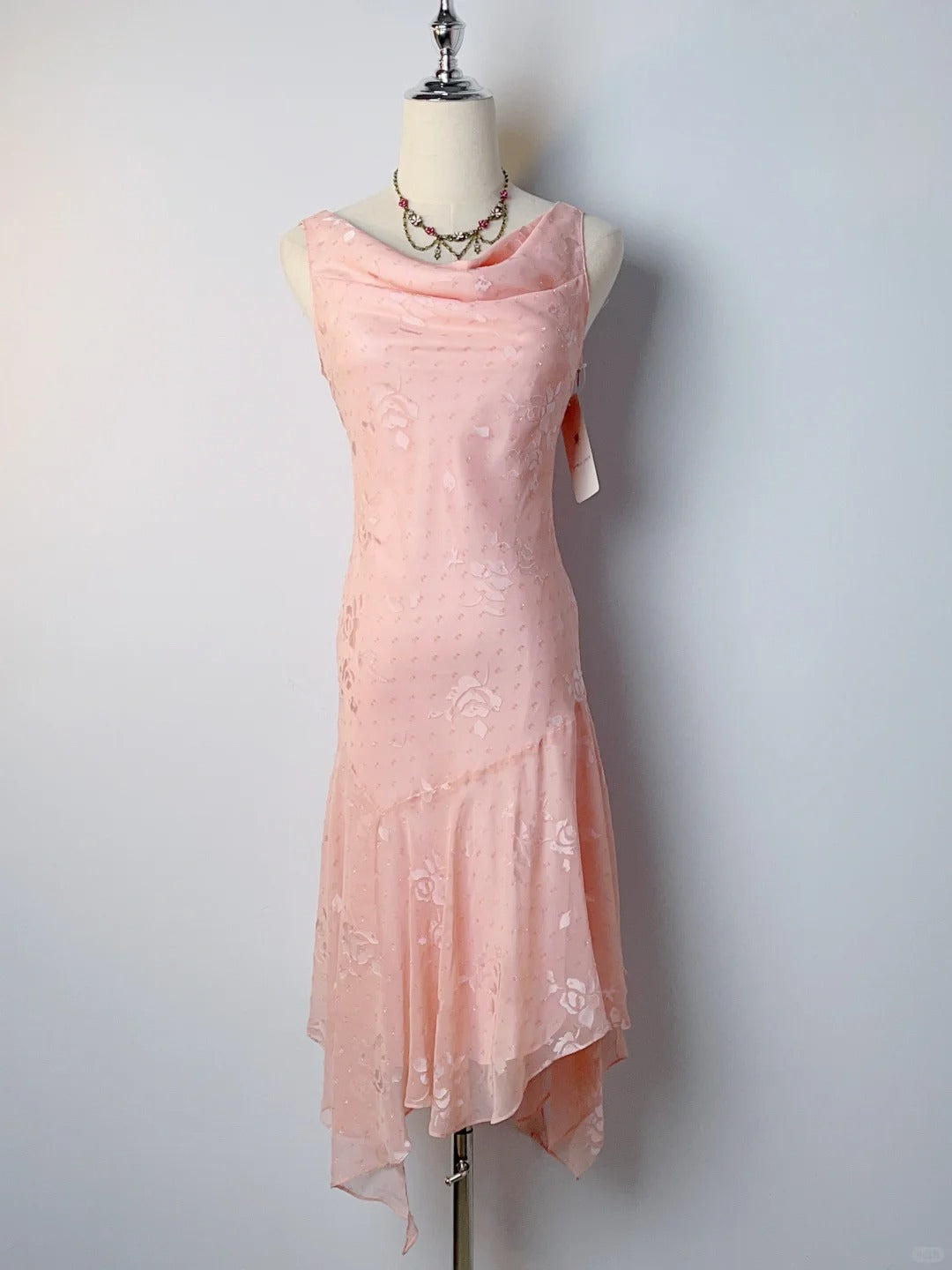Robes de bal mi-longues roses en dentelle à col bénitier coupe sirène rétro, tenues de soirée formelles RB3918