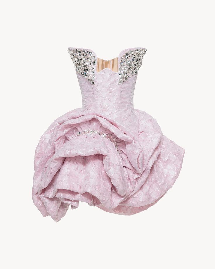 Lovely Ball Gown Hoco & Homecoming Dress Sweetheart Pink With Crystals Short Party Dresses RB6446