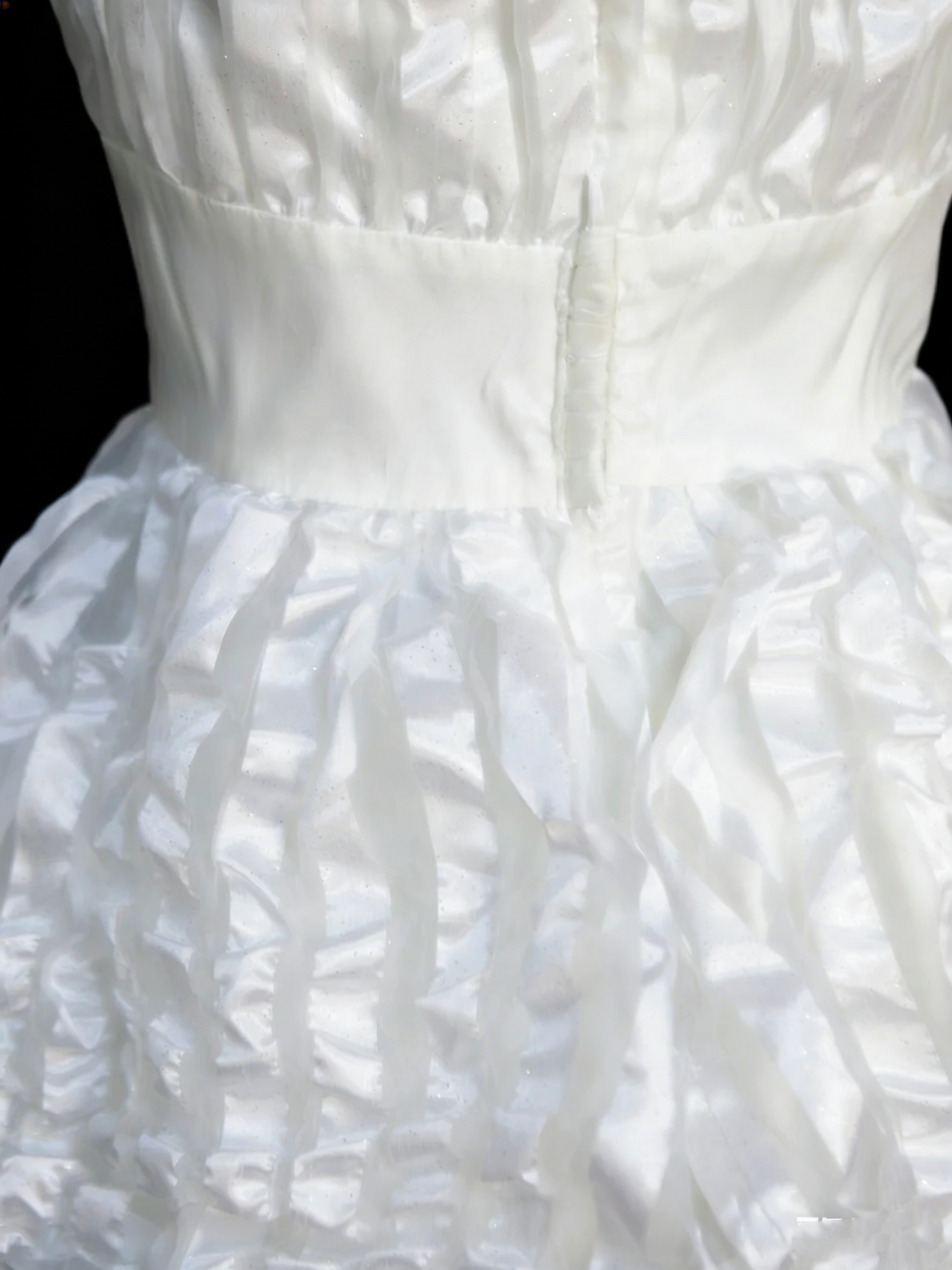 Robe de bal courte trapèze en satin rose Robes de soirée de rentrée N2145