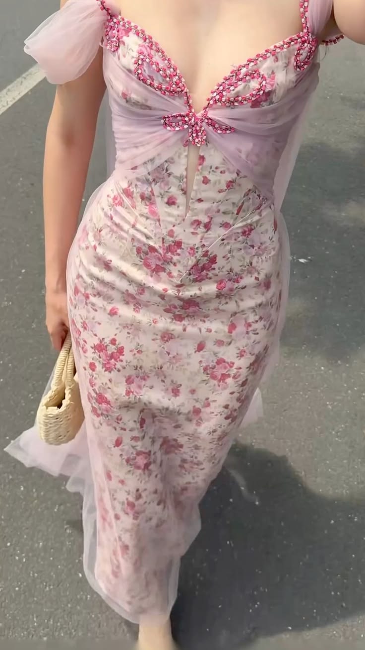Pink Fairy Corset Dress Mermaid Off The Shoulder Short Sleeves Long Prom Floor Length Formal Dresses RC1306
