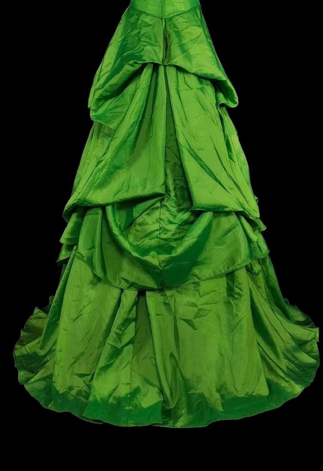 Vintage Prom Dresses Aesthetic 1950s Retro Mermaid Halter Green Long Party Dress N2020
