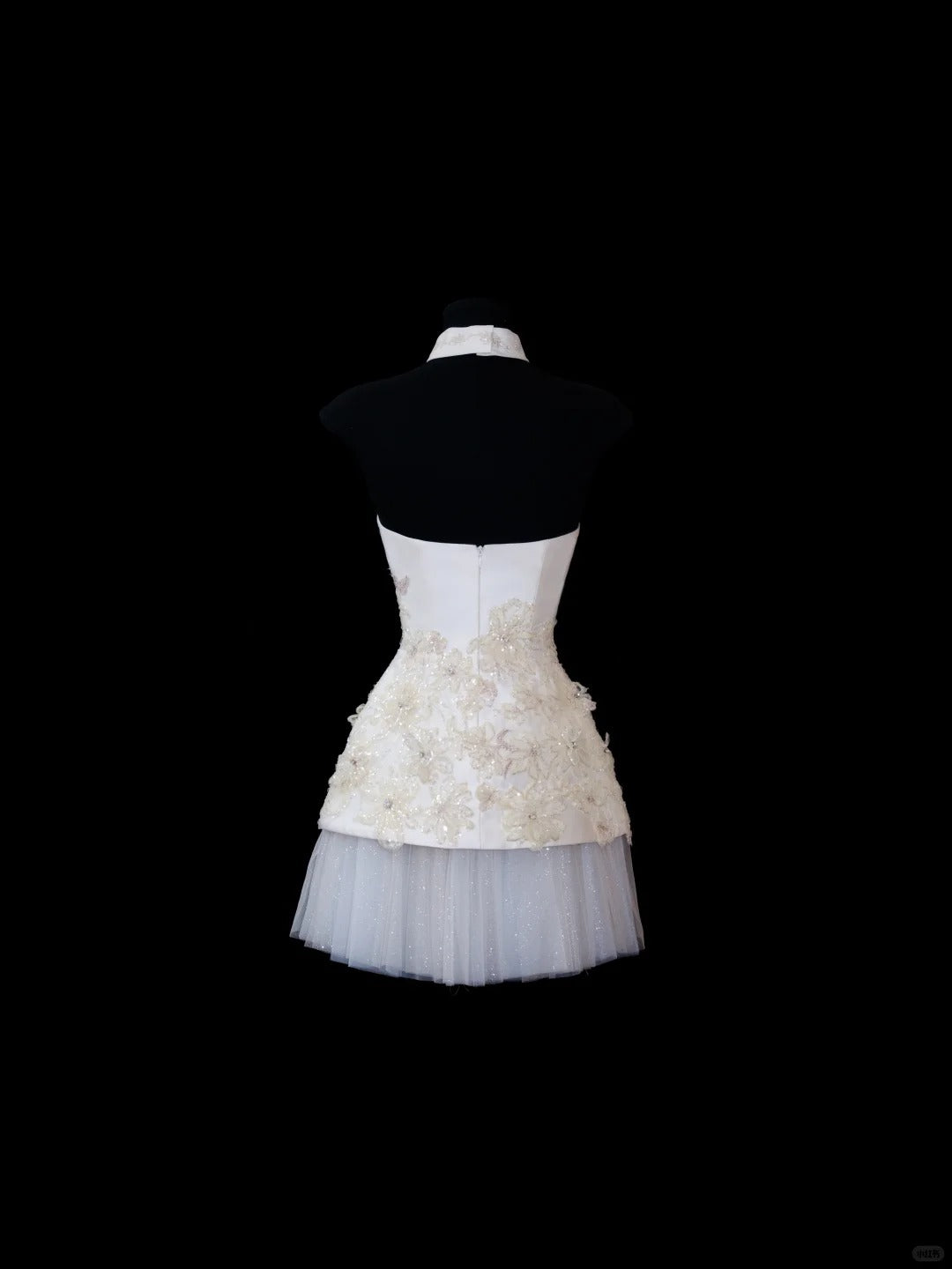 Sweet 16 dress inspo Hoco dress A Line Strapless White Sequin Short Mini Homecoming Dresses Inspo Graduation Outfits RB6647