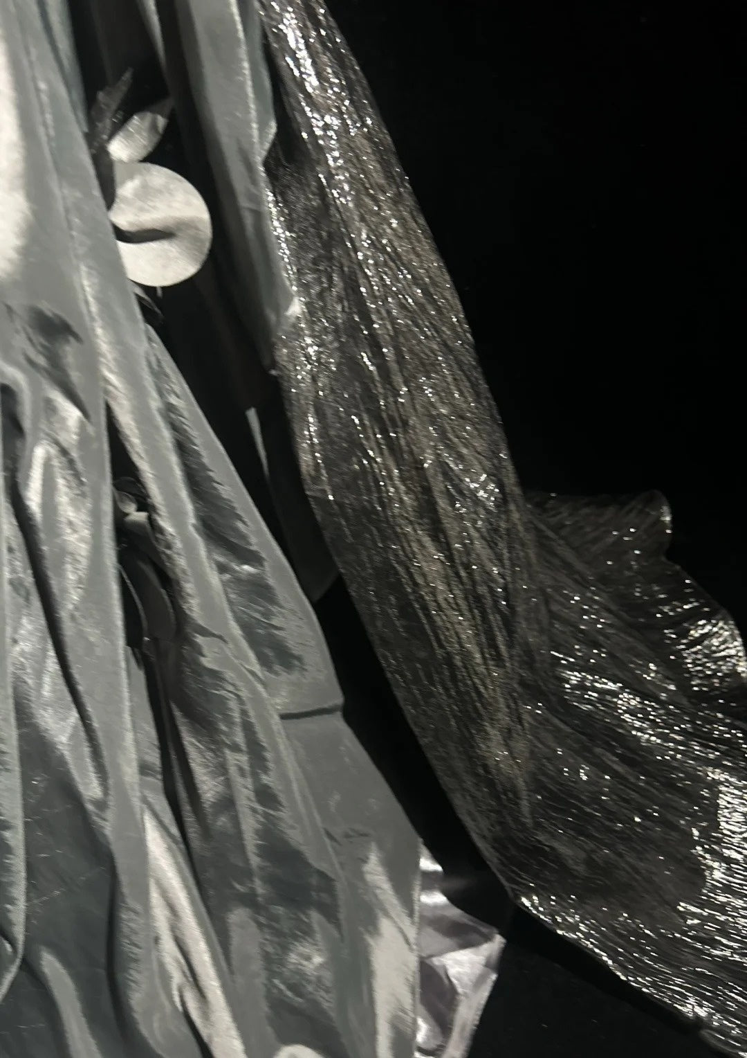 Magnifiques Robes de Bal Sirène Bretelles Fines Gris Argenté avec Fleurs Longues Tenues de Soirée Formelles N3684