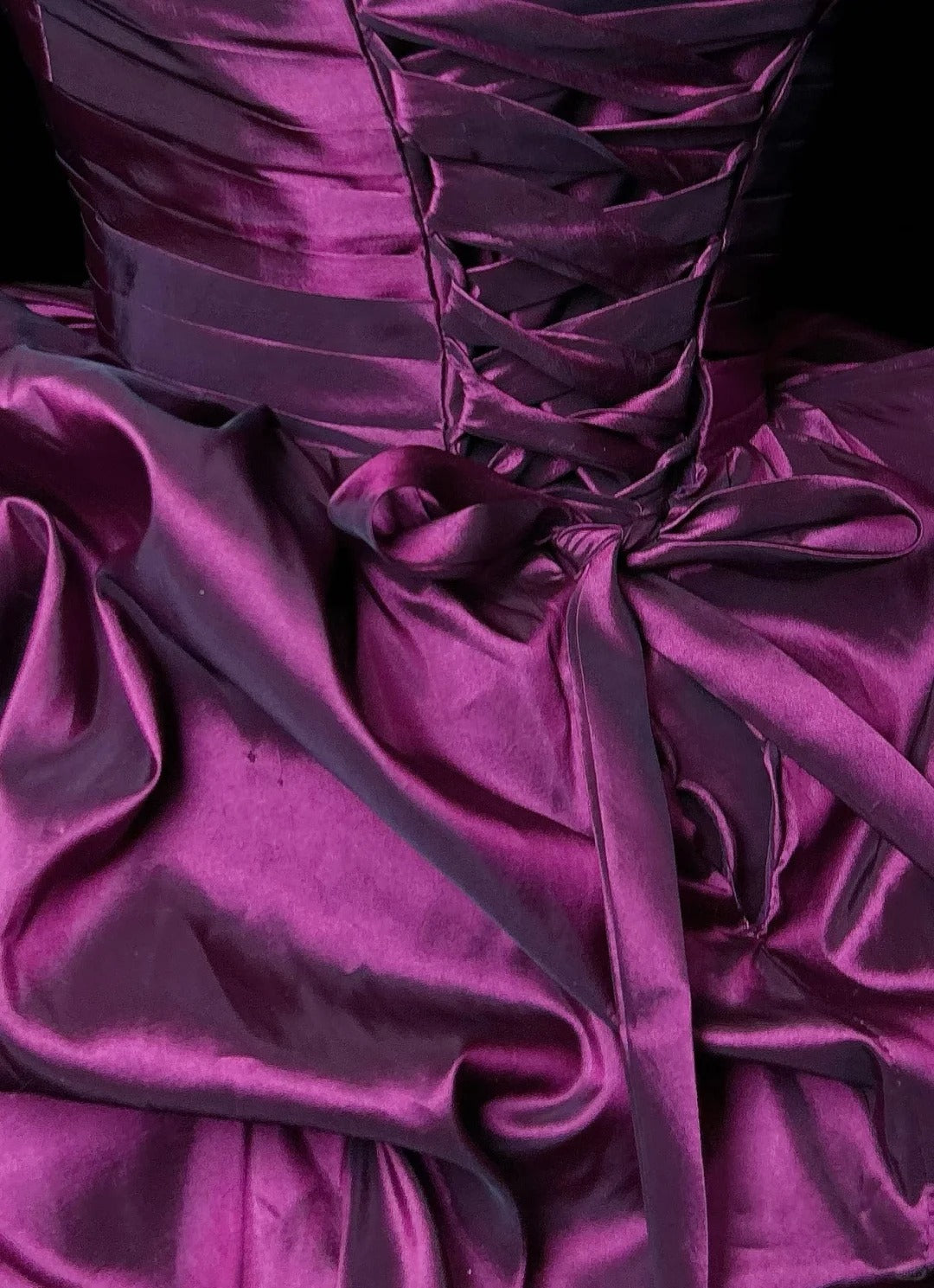 Robe de Bal Mignonne en Taffetas Violet, Décolleté Cœur, pour 18ème Anniversaire, Robes de Rentrée N3656