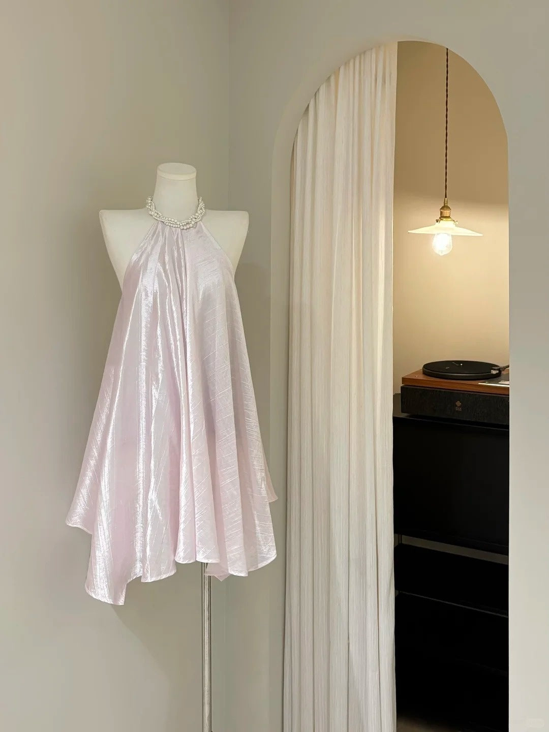 Unique A line Halter Pink Short Freshman Graduation Dresses Inspo Senior Homecoming Outfits RB4812
