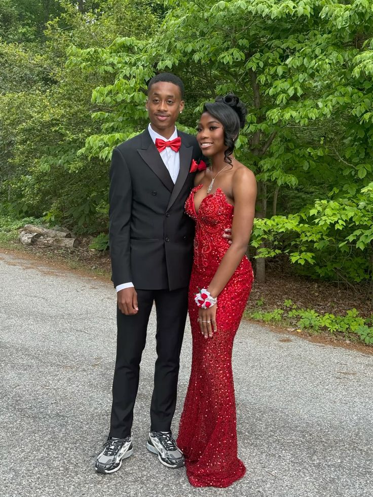 Gorgeous Mermaid Sweetheart Red Slit Sequins Beaded Bodice Prom Dresses Long Formal Party Gown AB370