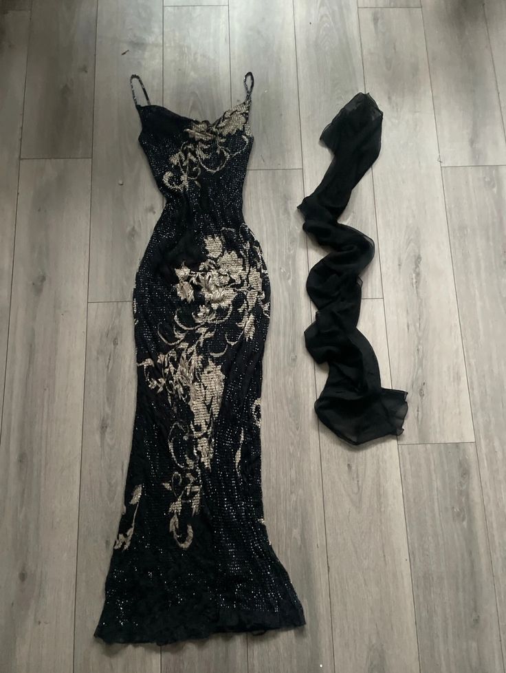 Ideen für Abschlussballkleider, einzigartiges Meerjungfrauenkleid mit Spaghettiträgern, schwarzes Paillettenkleid, bodenlanges formelles Partykleid, Kleid für die 8. Klasse RC0873