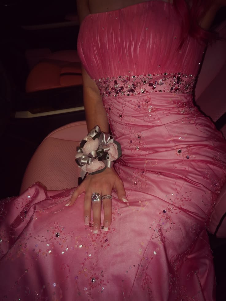 Evening Gown | Aesthetic Princess Pink Prom Dress Fairytale Mermaid Strapless Long Formal Dresses RC1333