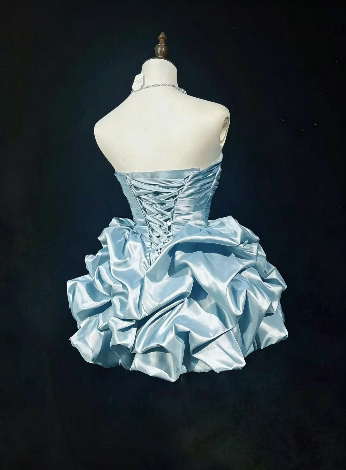 Traum-Ballkleid Sweetheart Hellblaues Ballkleid zum 16. Geburtstag Homecoming-Kleider N3806