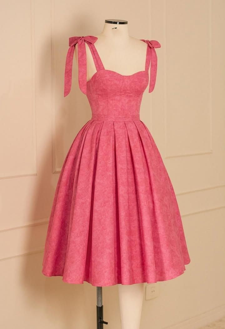 Cute Ball Gown Straps Pink Satin 18th Birthday Dresses Homecoming Outfits N2426