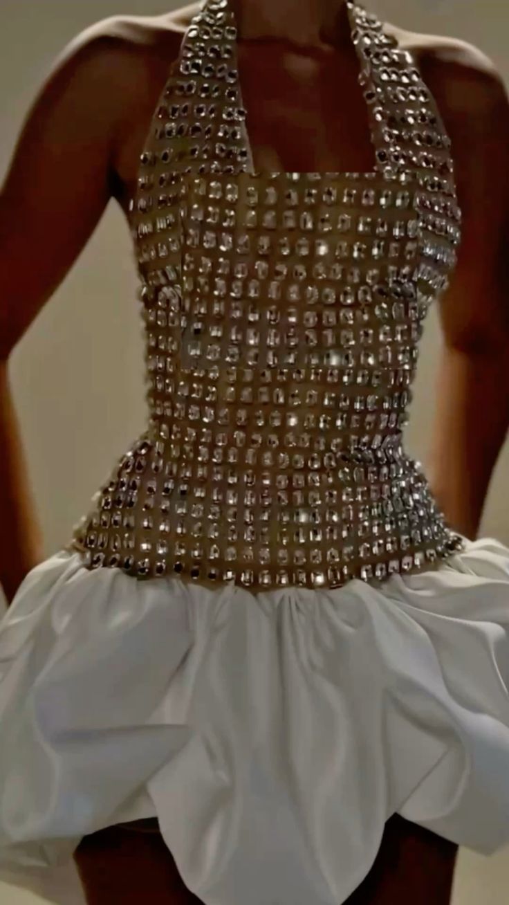 Élégante Robe de Bal Licou Champagne Corsage Perlé Robe Courte Hoco Idées Robes de Rentrée RB4083