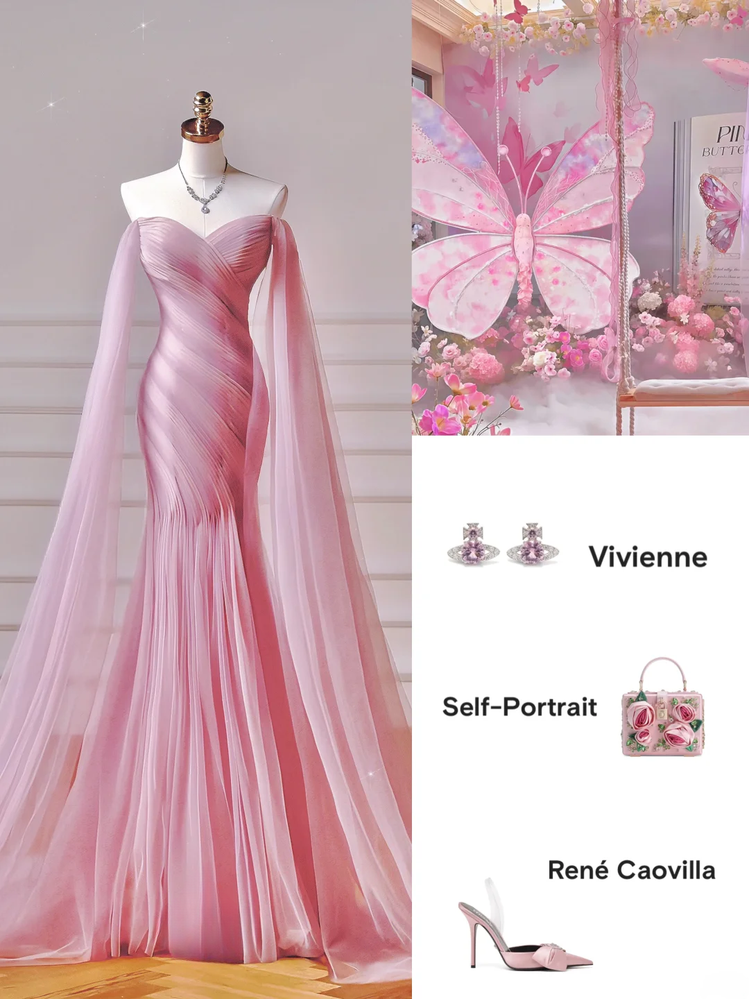 Modest Prom Dresses Aesthetic Mermaid Off The Shoulder Pink Tulle Impress With Long Sleeves Party Formal Gown For Teens High Schools Girls AQ044