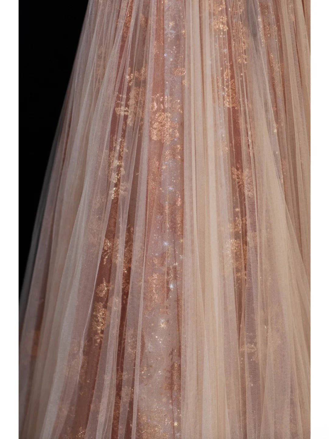 Robe de bal longue élégante style années 50, coupe trapèze, décolleté cœur, ornée de sequins et de perles, à prix abordable (SA065)