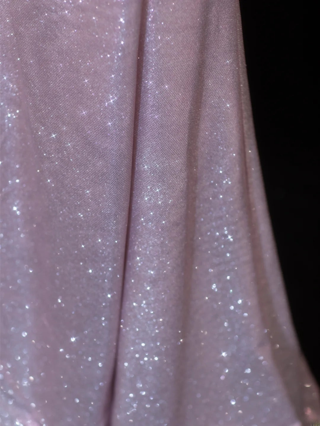 Robe de bal élégante et sobre, style sirène, décolleté cœur, sequins lilas, robe longue plissée de soirée SA074