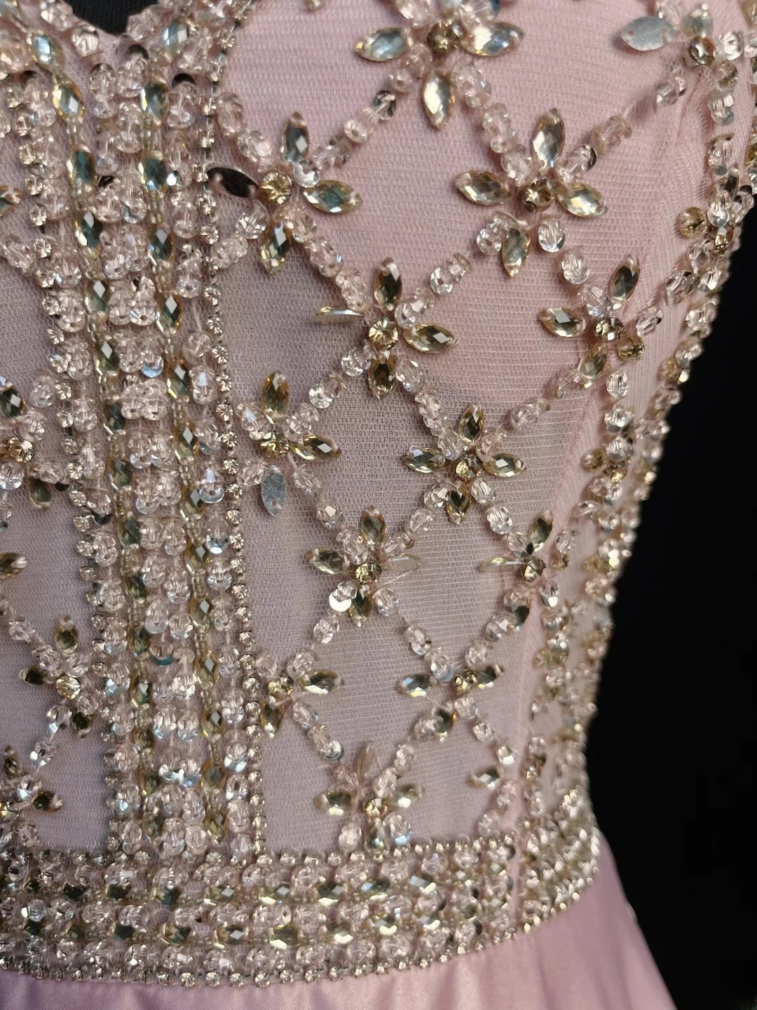 Vintage 70s Prom Dresses A line Sweetheart Pink Satin Sleeveless Open Back Evening Dress Formal Outfits RB5939