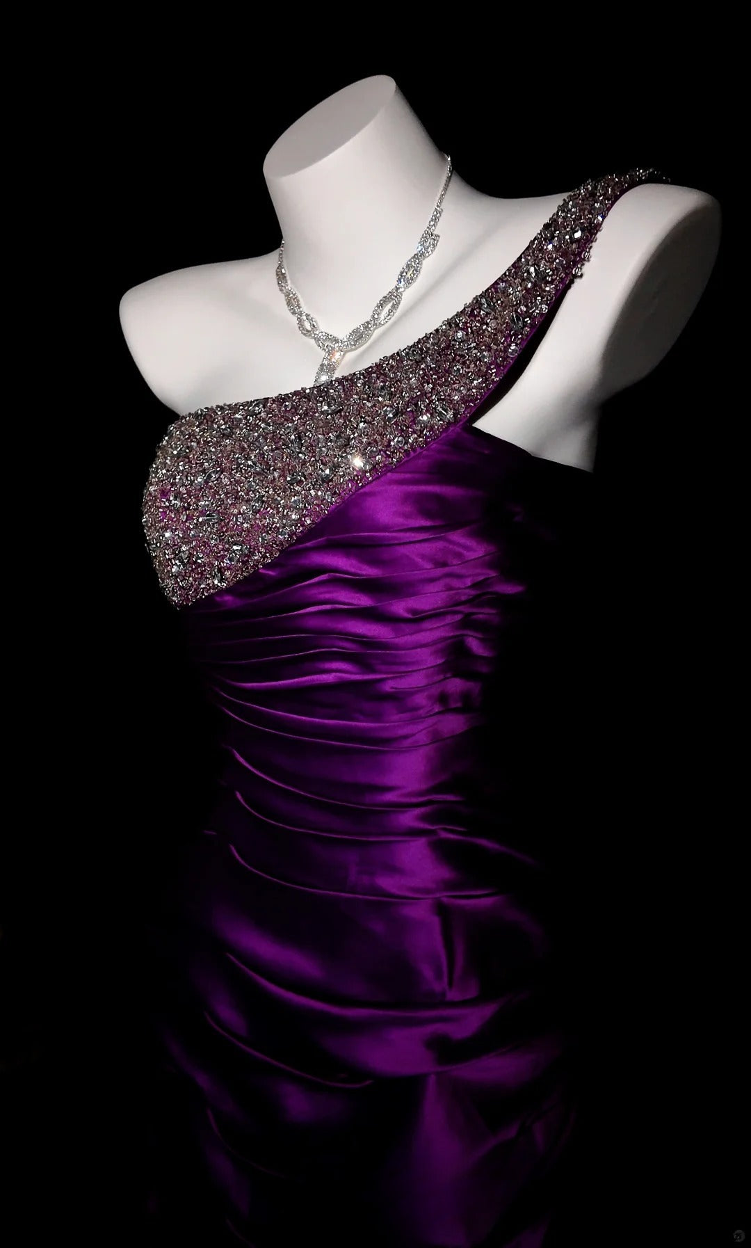 Sexy Hoco Dress Sheath One Shoulder Purple With Ruched Short Homecoming Party Dresses RB9928
