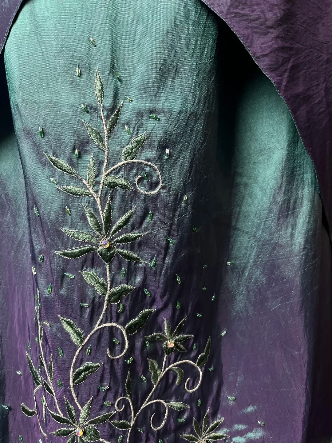 Classy Prom Dresses Ball Gown Strapless Purple With Embroidery Taffeta Long Party Dress Formal Outfits RB5955