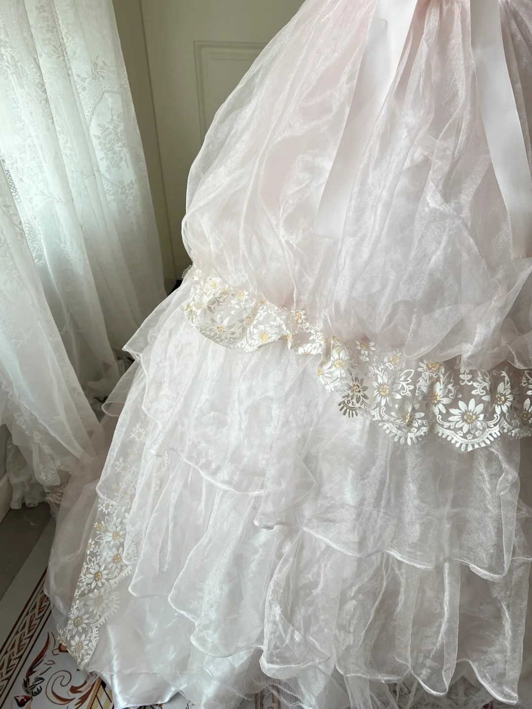 Ideen für Sweet 16 Kleider Ballkleid U-Boot-Ausschnitt Hellrosa mit Ärmeln Ballkleid Sweet Sixteen 16. Geburtstag Kleider RC0785