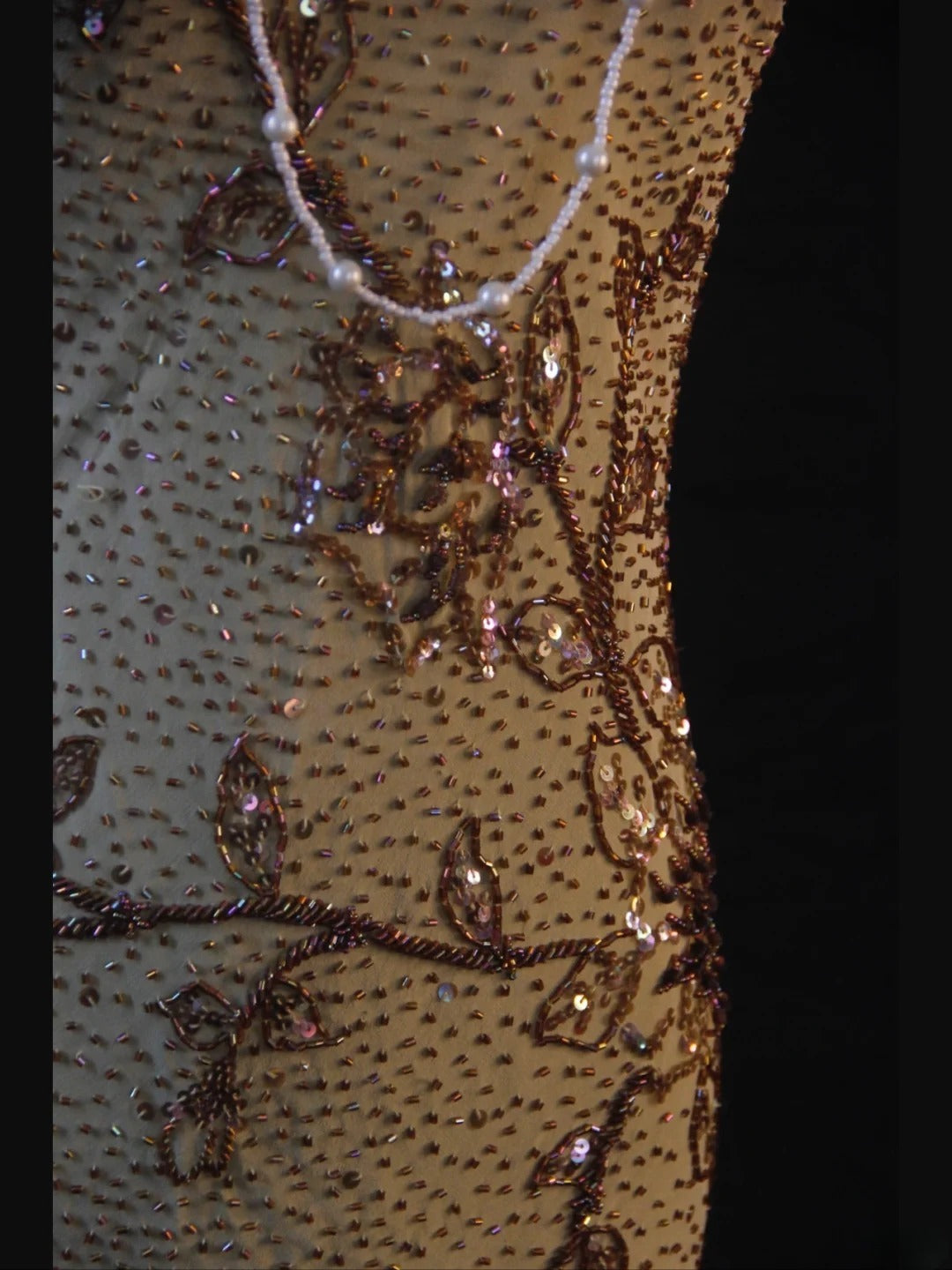 Vintage Mermaid V Neck Gold Sequins 1950s With Beads Bodice Long Prom Dresses Inspo 18th Birthday Outfit Formal Gown AS502