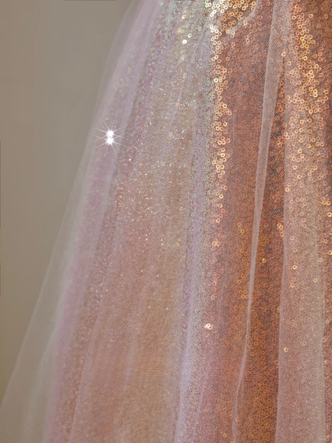 Niedliches, schulterfreies, rosafarbenes Paillettenkleid mit kurzen Ärmeln in A-Linie, langes Abendkleid, formelles Partykleid, Ballkleid AU144