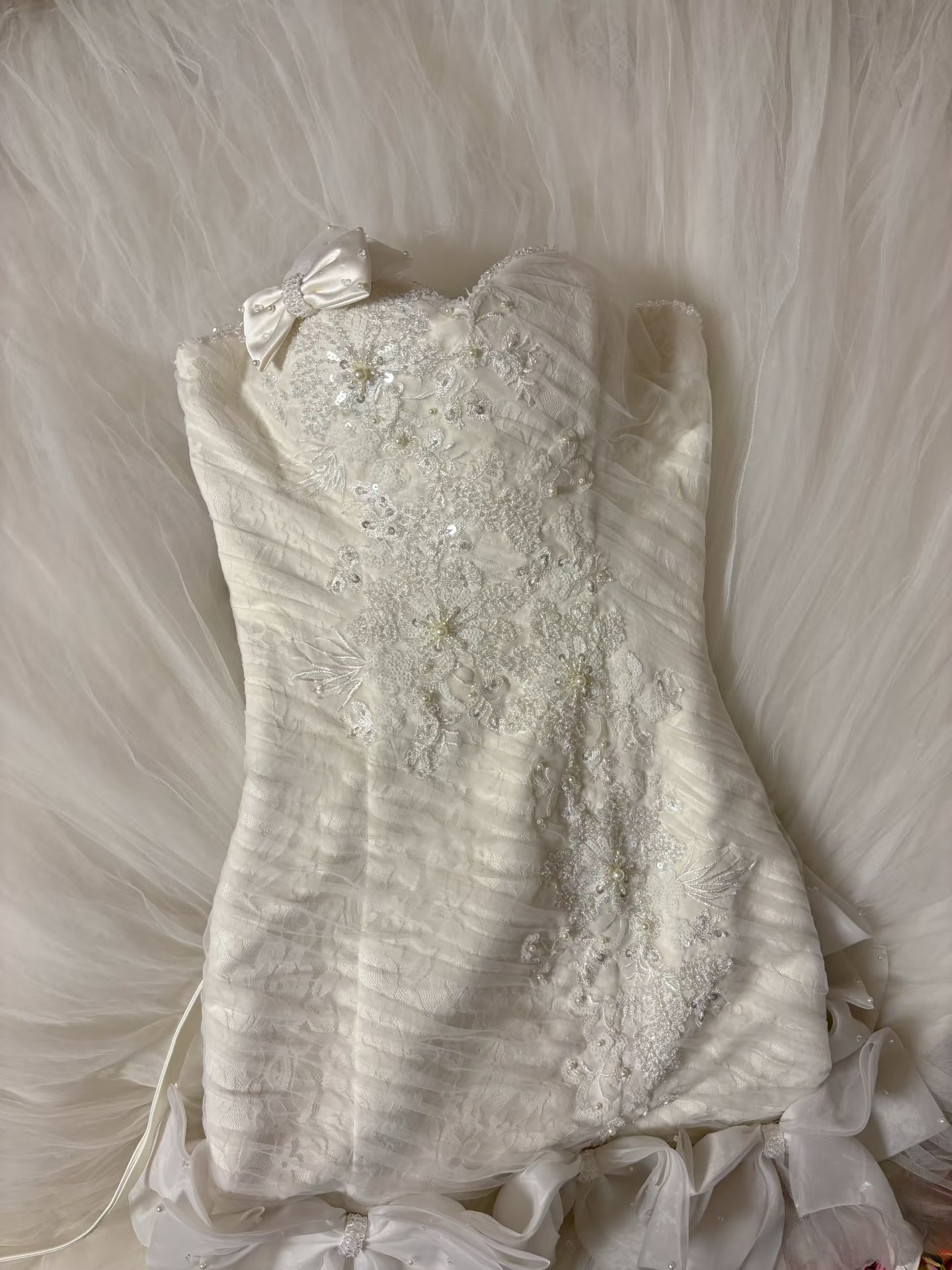 Retro Mermaid Sweetheart Neckline 60s White Fitted Corset Bride Gown Long Wedding Dresses AU229