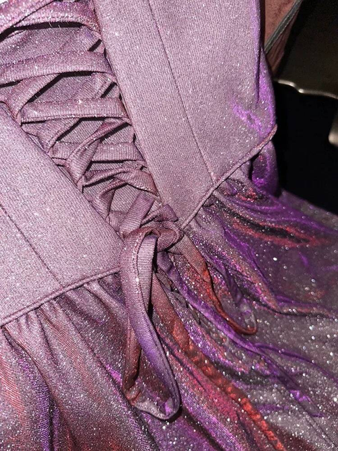 Cute A line Sweetheart Light Purple Sequin Prom Dresses Party Dress 20th Birthday Outfits Graduation Dress AU422
