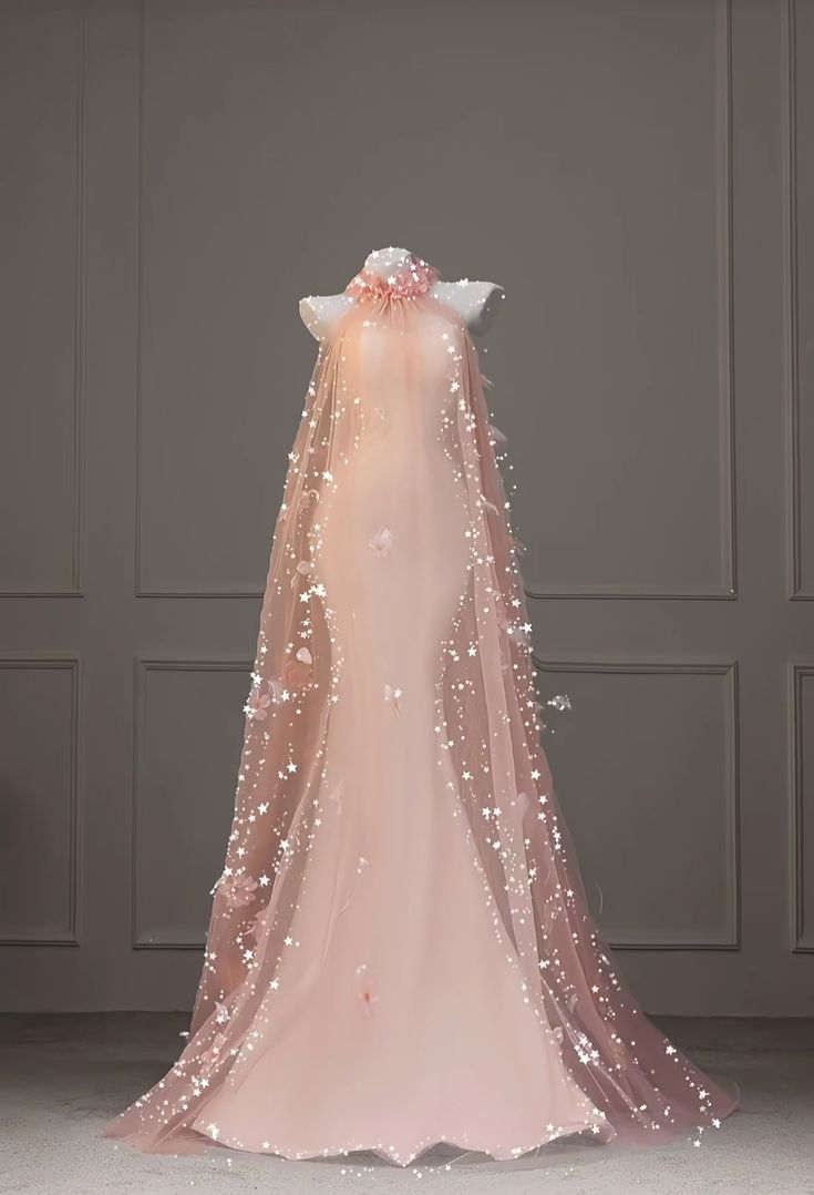 mermaid inspo dress Beautiful Mermaid High Neck Pink Long Prom Dresses Inspiration Party D