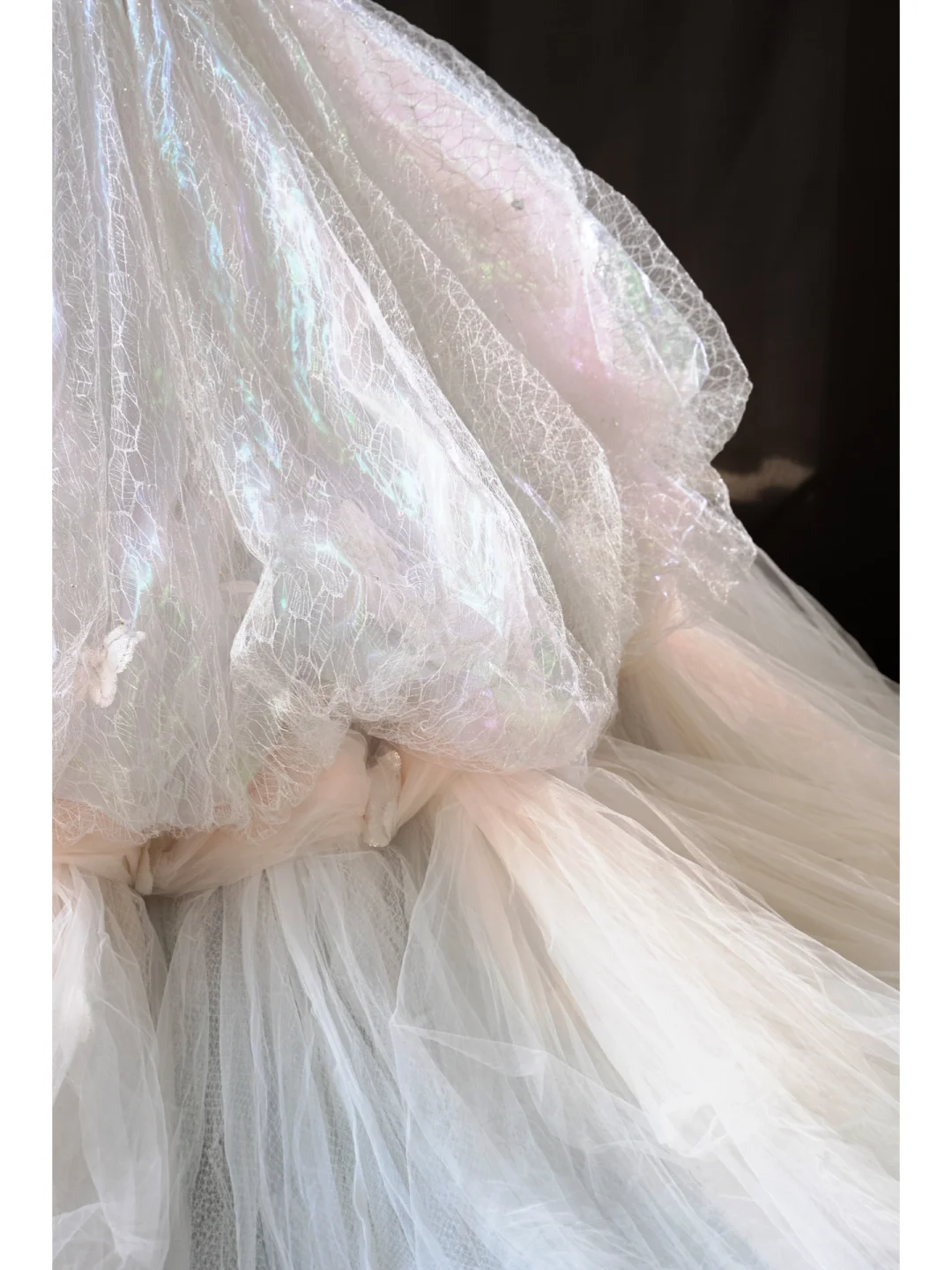 Princess Women's Wedding Dress With Lace for Bride Strapless Brides Dress Ball Gowns AB901