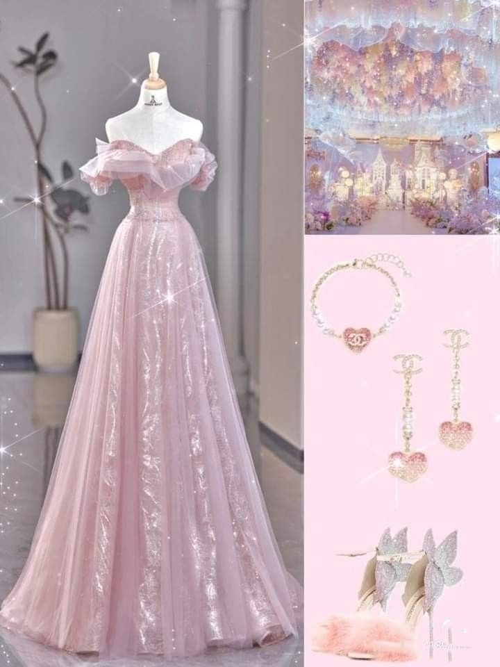 Unique Mermaid Off The Shoulder Pink Tulle Prom Dresses inspiration Long Party Dress Birthday Outfits Graduation Dress RB1022