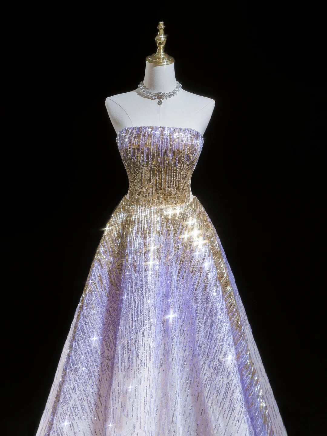 Hübsches Ballkleid mit trägerlosem Pailletten-Abschlussballkleid im Senior-Stil, ästhetische Ballkleider, formelle Outfits, Abschlusskleid RB1926