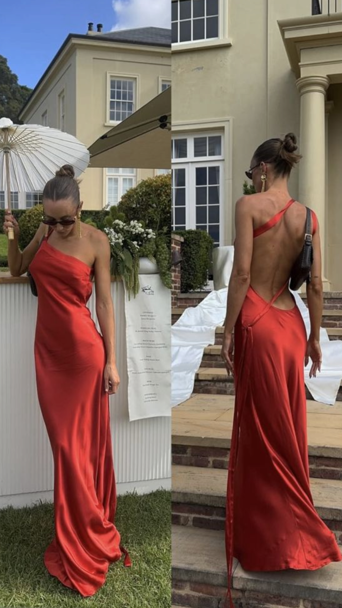 Satin Prom Dresses Inspiration Mermaid One Shoulder Backless Birthday Outfits Evening Gown Formal Dress RC1508