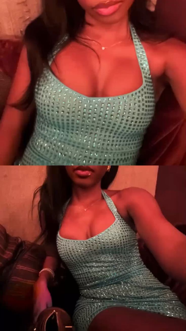 Trendy Etuikleid mit Neckholder und blauen Pailletten, kurz, für den 16. Geburtstag, Freshman Homecoming-Kleid, Cocktail-Outfits RB022