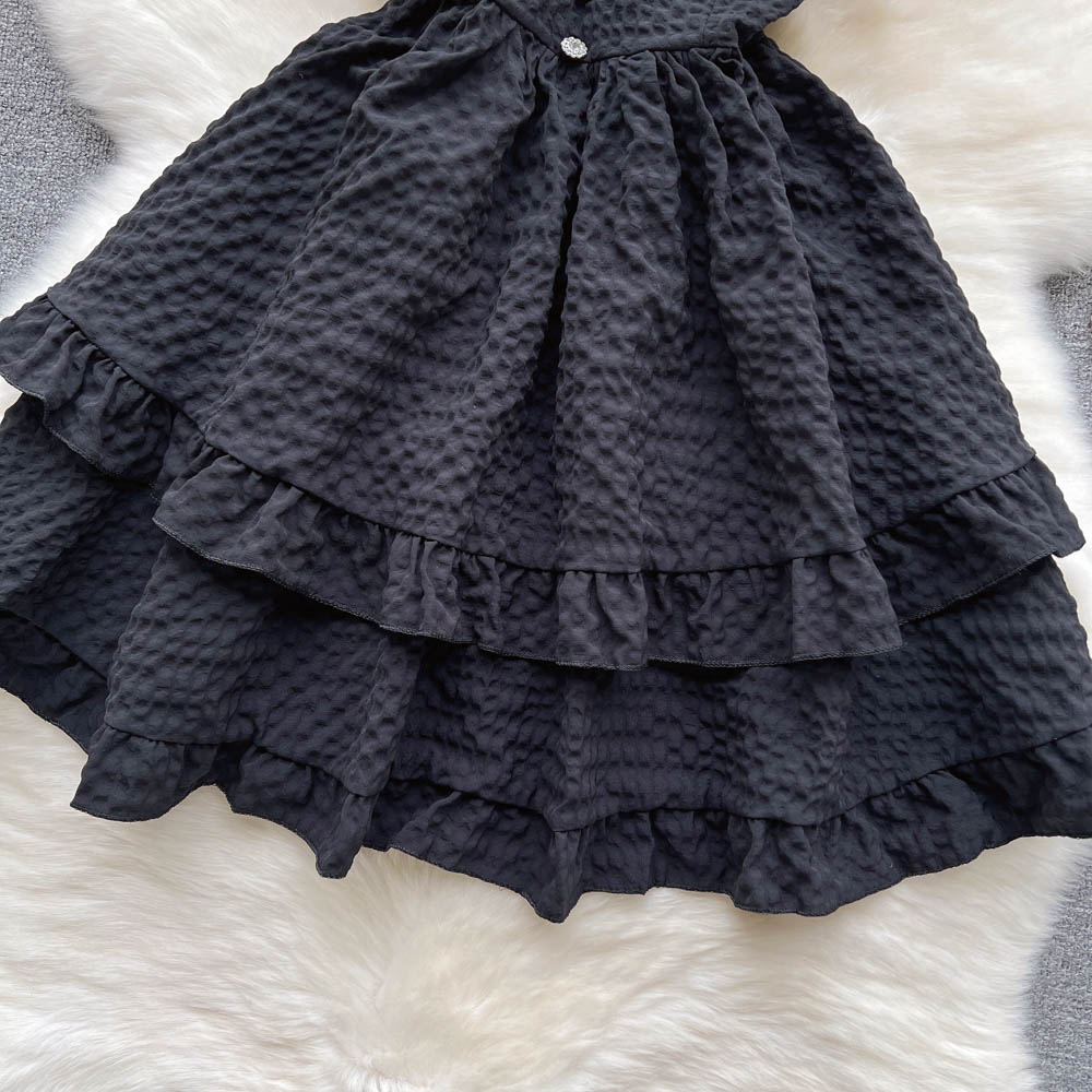 Süßes Spaghetti-Kurzkleid RF0048