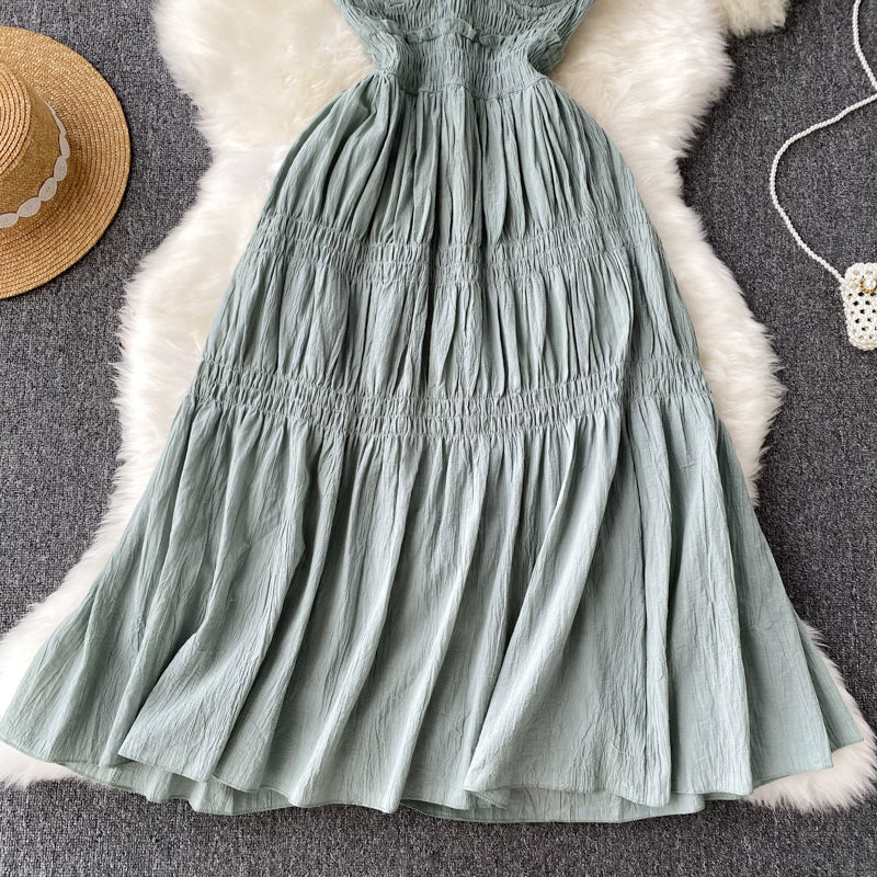 Süßes A-Linien-Kurzkleid Fashion Girl Kleid RF0041