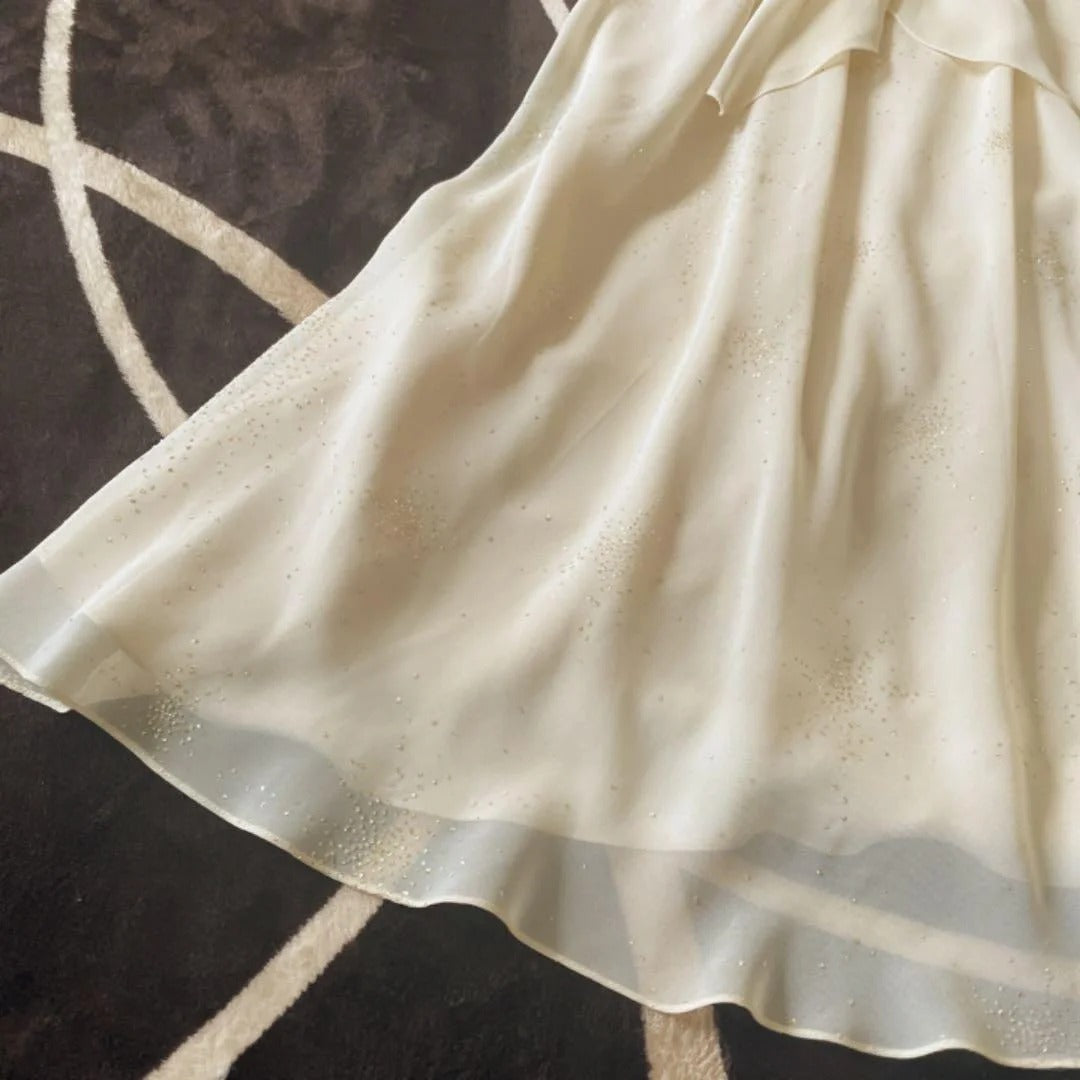 Vintage A line Halter White Chiffon 9th Grad Short length Aesthetic Look Homecoming Dresses RB4299