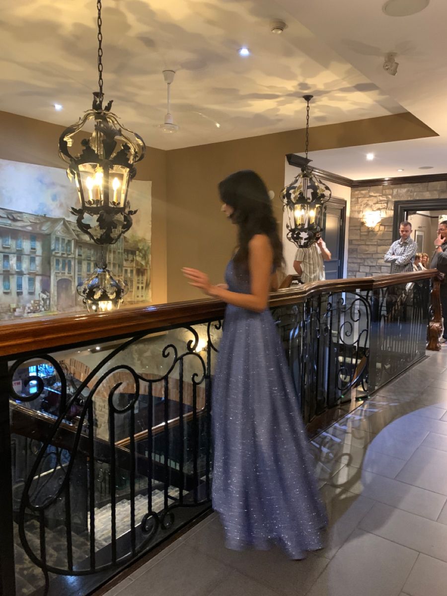 Glänzendes, blaues, rückenfreies Pailletten-Abendkleid mit A-Linien-Schnitt, eckigem Ausschnitt und für Teenager – formelles Abendkleid, Partykleid, Ballkleid AB1038