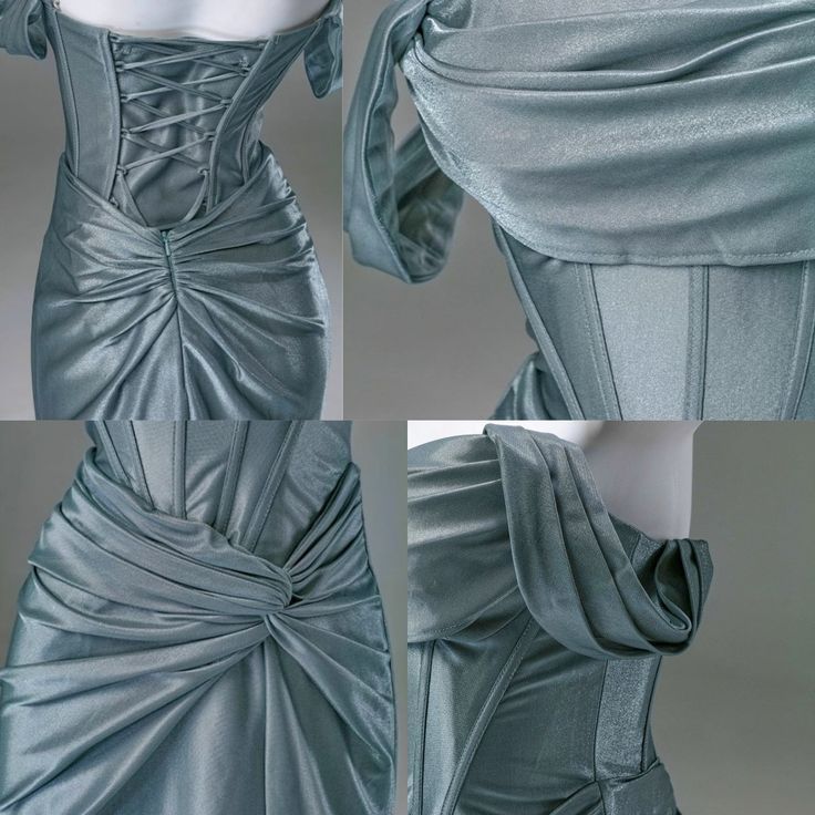Schwer geschnittenes, figurbetontes Meerjungfrauen-Abendkleid N1871