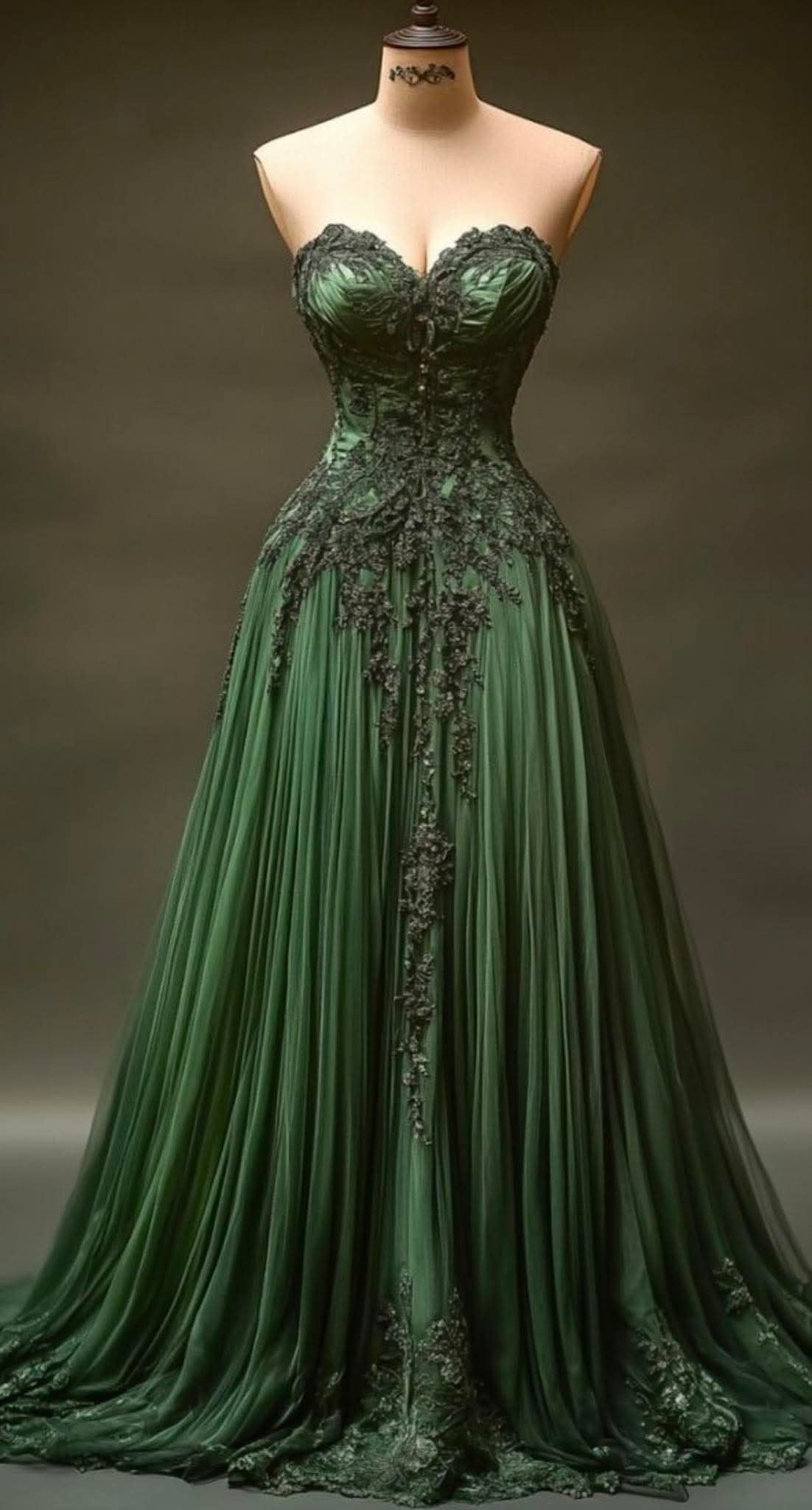 Robe de bal élégante en tulle vert à décolleté cœur, idéale pour les adolescentes. Robe de soirée formelle, tenue de bal, AB1117
