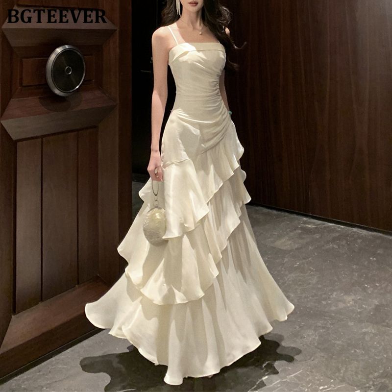 Elegantes Meerjungfrauen-Spaghetti-Träger-Kleid für Damen, figurbetontes Partykleid mit Hüftausschnitt, stylisches, eng anliegendes Ballkleid AB974