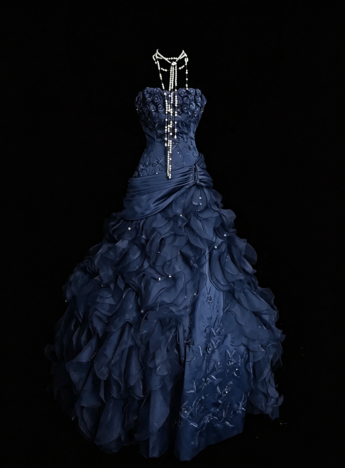 Robe de bal bustier bordeaux sans manches avec appliques, robe longue en satin pour femme, robe de quinceañera pour les 16 ans, tenue de quinceañera OB047