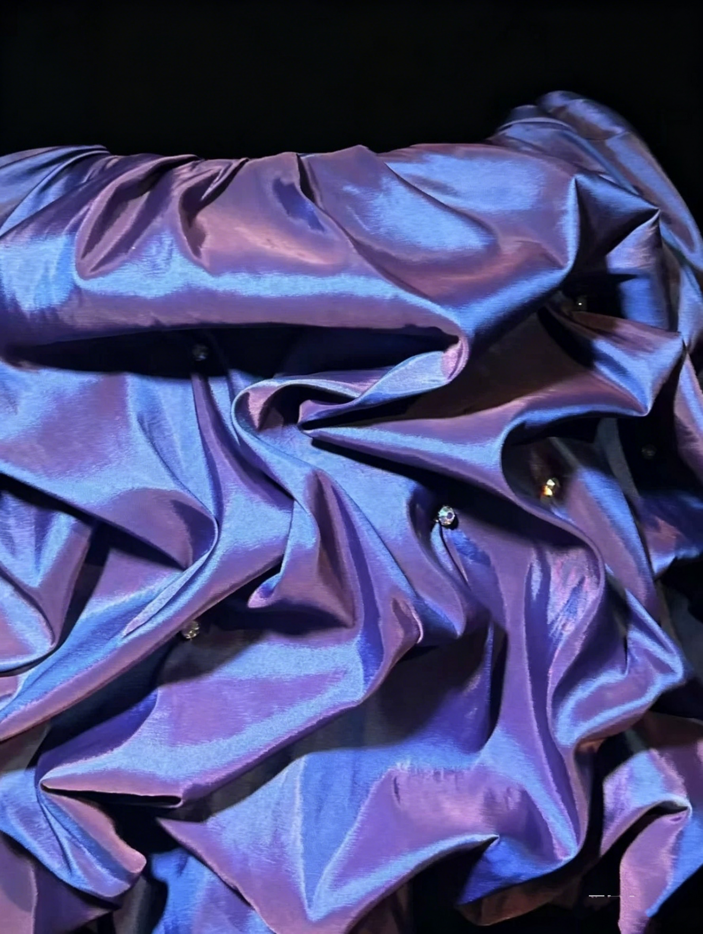 Glam Ball Gown Sweetheart Purple With Gem Party Dress Cocktail Gown Homecoming Dresses N3814