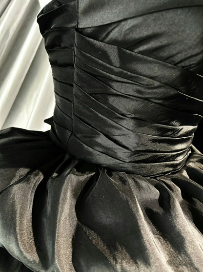 Glam Ball Gown Sweetheart Little Black Dress Party Dress Cocktail Gown Homecoming Dresses N3811