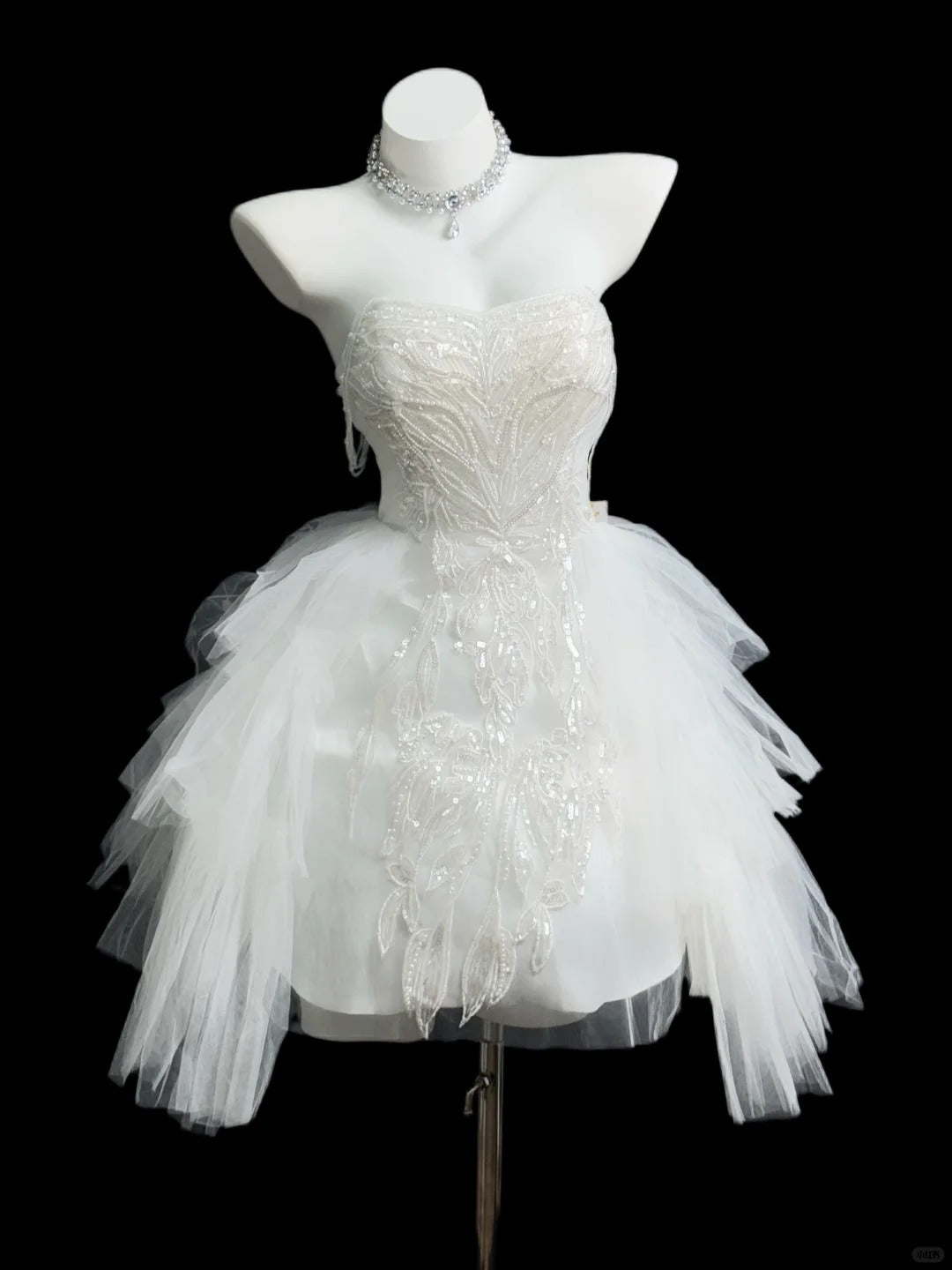 Cute Ball Gown Sweetheart Tulle White Short Mini High School Ideas Homecoming Dresses Inspo Birthday Dresses Senior Graduation Outfits RB7228