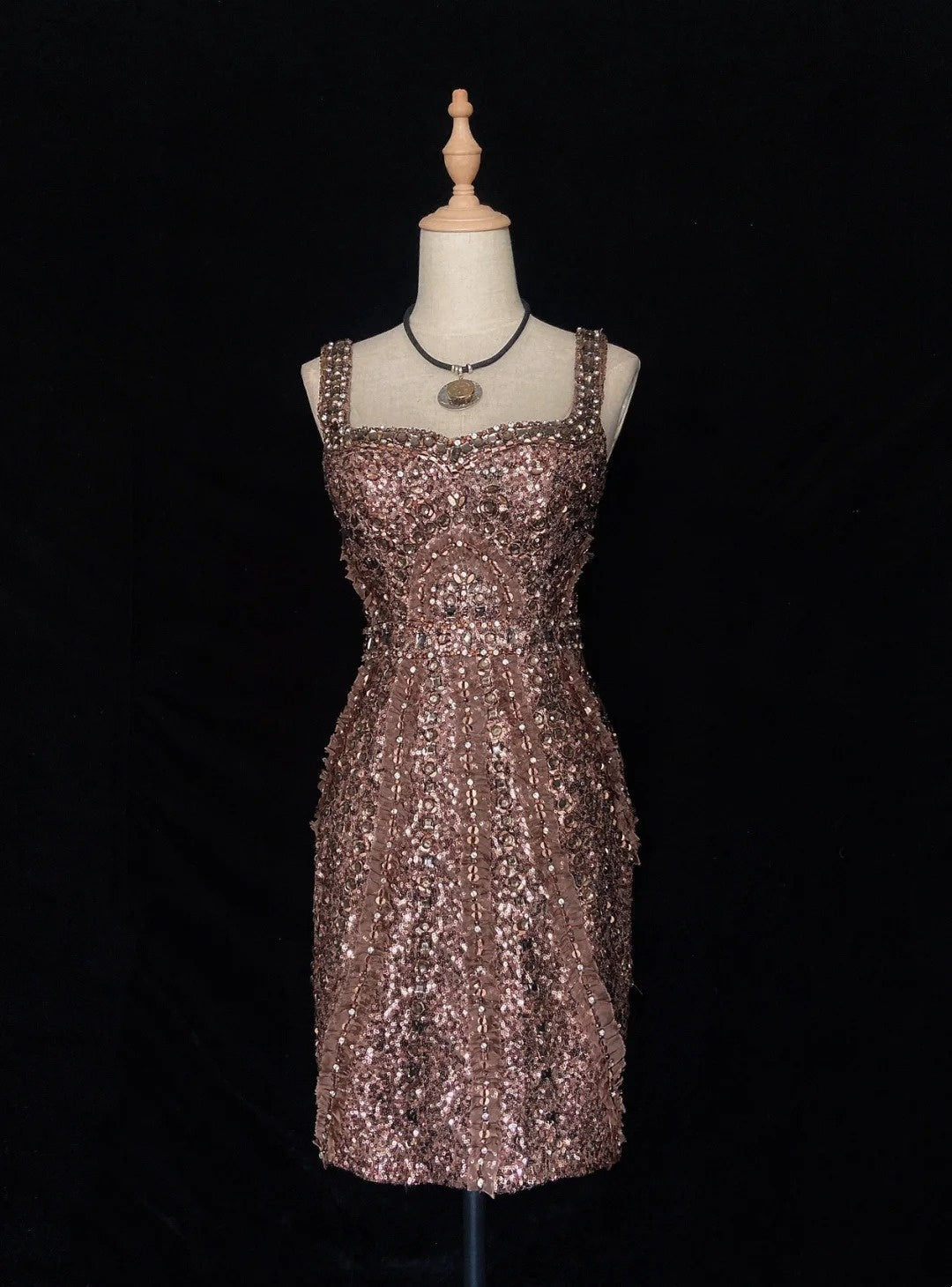 Idées de robes d'anniversaire à sequins à bretelles fourreau sexy pour femmes, longueur genou, tenues de retour à la maison N3461