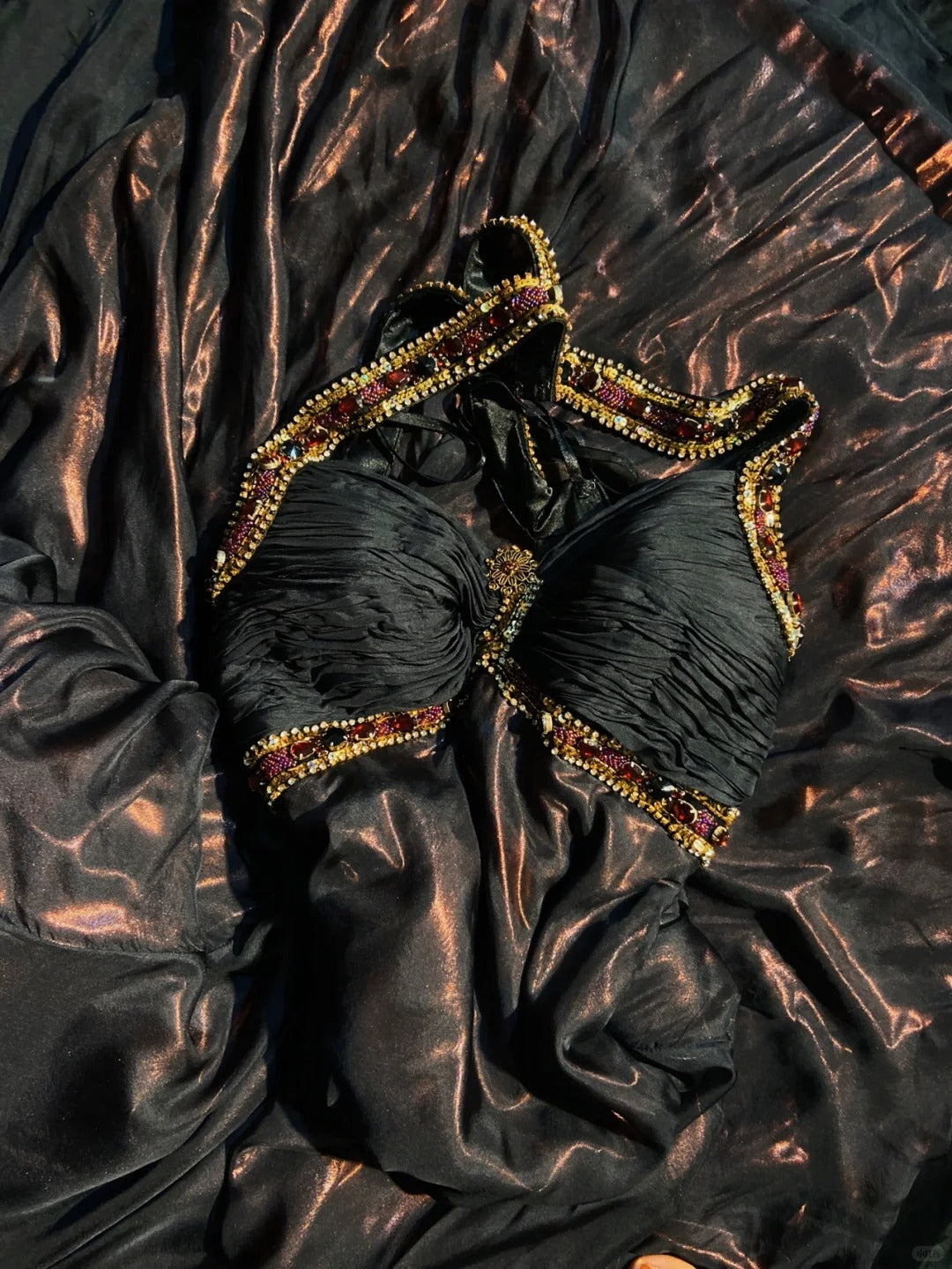 Robes de bal vintage des années 80, robe de soirée sirène à dos nu avec perles, tenues de soirée semi-formelles N3643