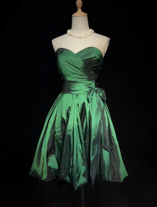Niedliche Ballkleid Sweetheart Smaragdgrüne Ideen Für Frauen Kurze Geburtstagskleider Mini Homecoming Outfits N3321