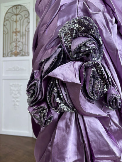 Modest Hoco Dress Homecoming Dresses Sheath Knee Length Purple 16th Birthday Party Outfits RB6389