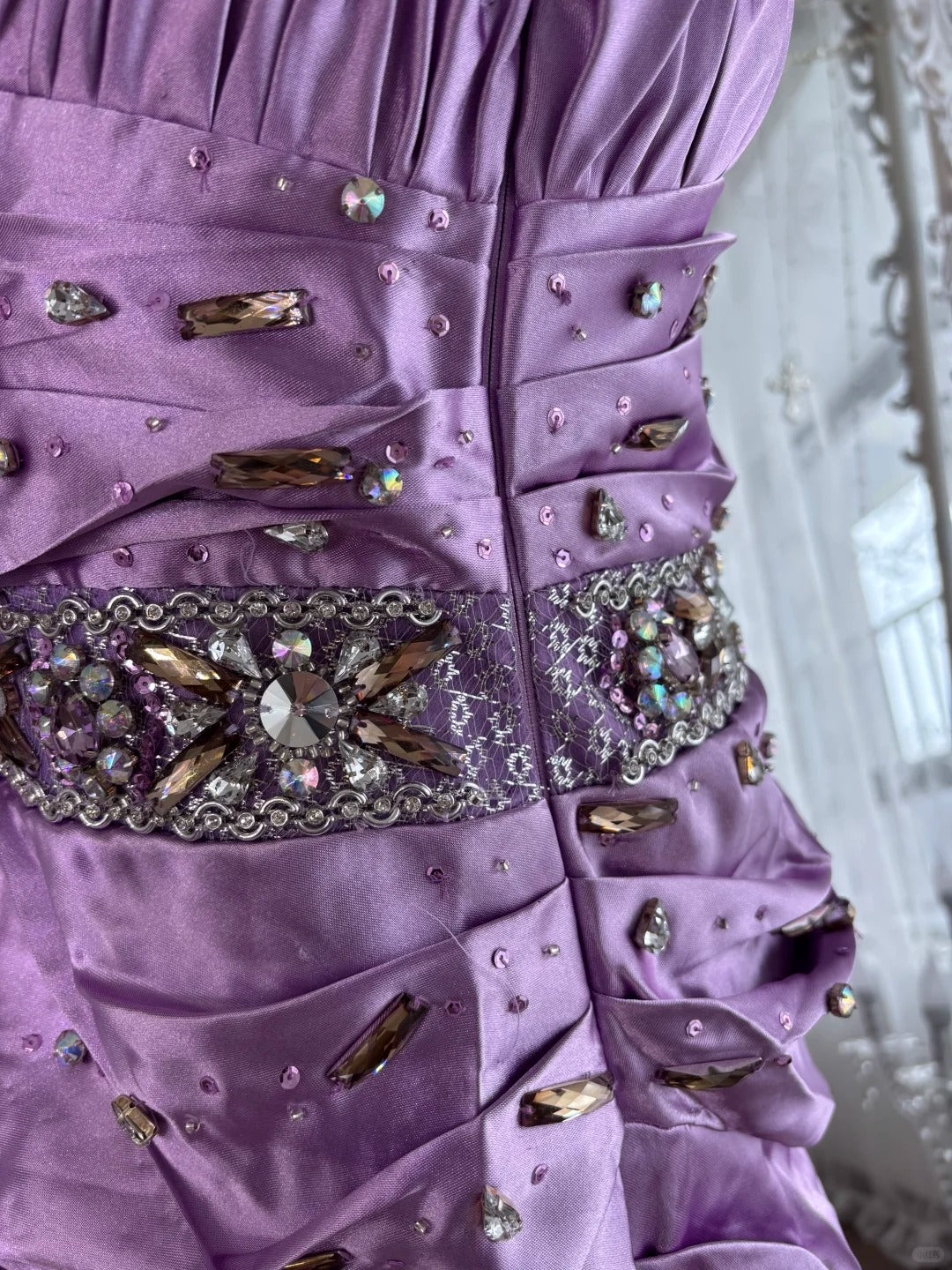 Modest Hoco Dress Homecoming Dresses Sheath Knee Length Purple 16th Birthday Party Outfits RB6389